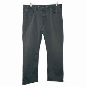 AG Adriano Goldschmied Mens Protege Jeans 36 Gray Straight Leg USA Minimalist